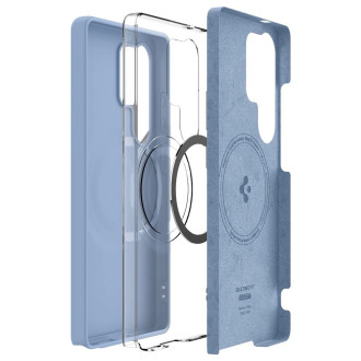 Spigen Silicone Fit Mag Case for Samsung Galaxy S25 Ultra - Blue