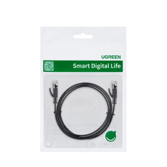 Ugreen flat LAN Ethernet Cat. 6 15m black (NW102)
