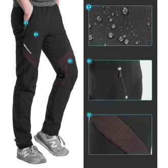 Rockbros Patrol Cycling Windproof Sports Pants Size M - Black