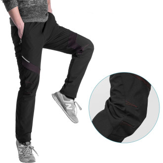 Rockbros Patrol Cycling Windproof Sports Pants Size M - Black