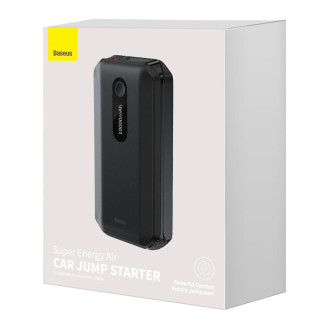 Baseus Power Bank Power Starter Jump Starter 10000mAh 12V (1000A / 500A) power bank + crocodile clips black (CGNL020101)