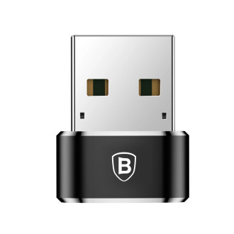 Baseus adaptér z USB Type-C na USB černý (CAAOTG-01)