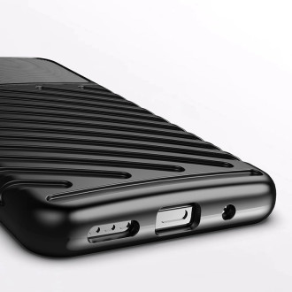 Thunder Case Flexible Tough Rugged Cover TPU Case for Xiaomi Redmi Note 10 5G / Poco M3 Pro black