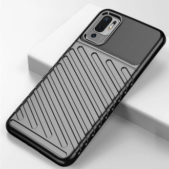 Thunder Case Flexible Tough Rugged Cover TPU Case for Xiaomi Redmi Note 10 5G / Poco M3 Pro black