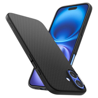 Spigen Liquid Air Case for iPhone 16 Plus - Black