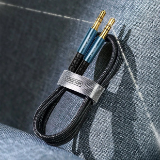 Joyroom Car Stereo Audio Cable SY-10A1 stereo AUX mini jack 3.5mm / mini jack 3.5mm 1m - black