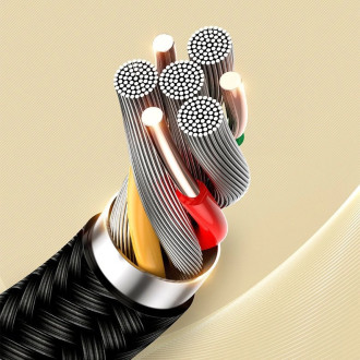 Joyroom Car Stereo Audio Cable SY-10A1 stereo AUX mini jack 3.5mm / mini jack 3.5mm 1m - black