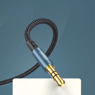 Joyroom Car Stereo Audio Cable SY-10A1 stereo AUX mini jack 3.5mm / mini jack 3.5mm 1m - black