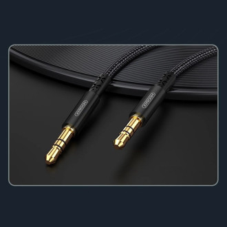 Joyroom Car Stereo Audio Cable SY-10A1 stereo AUX mini jack 3.5mm / mini jack 3.5mm 1m - black