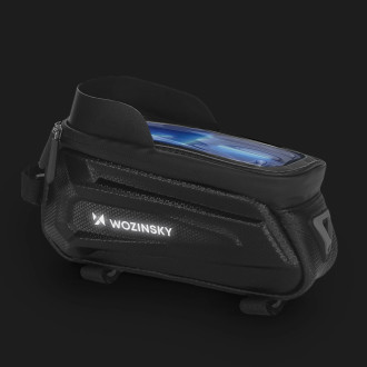 Wozinsky Bike Frame Bag 1.7l Phone Cover Black (WBB28BK)