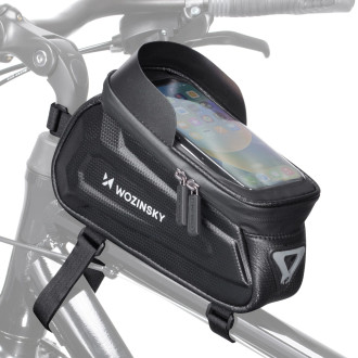 Wozinsky Bike Frame Bag 1.7l Phone Cover Black (WBB28BK)