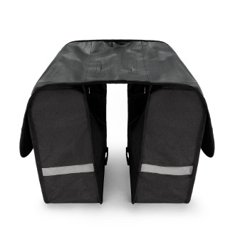 Wozinsky bicycle pannier double 28 l black (WBB34BK)
