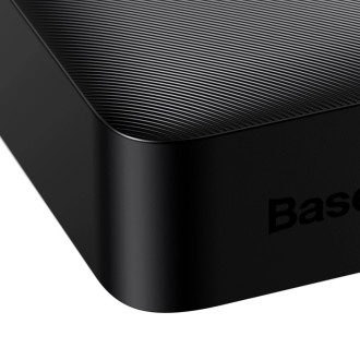 [AFTER RETURN] Baseus Bipow fast charging power bank 20000mAh 15W black (Overseas Edition) + USB-A - Micro USB cable 0.25m black (PPBD050101)