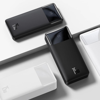 [AFTER RETURN] Baseus Bipow fast charging power bank 20000mAh 15W black (Overseas Edition) + USB-A - Micro USB cable 0.25m black (PPBD050101)