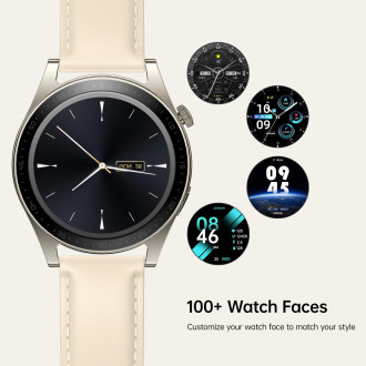 Joyroom Classic Series JR-FC2 smartwatch with call answering function / IP68 protection - gold