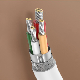 Ugreen US264 60517 USB-C / USB-C PD QC AFC cable 0.5m - white