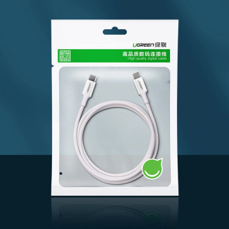 Ugreen US264 60517 USB-C / USB-C PD QC AFC cable 0.5m - white