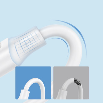 Joyroom USB Charging / Data Cable - Lightning 2.4A 1m White (S-UL012A9)