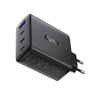 Acefast A94 GaN2 USB-A / 3x USB-C PD 100W network charger - black
