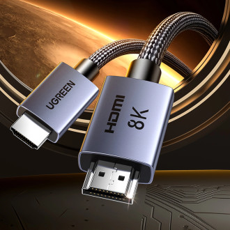 Ugreen HD171 35376 cable with HDMI 2.1 8K connectors certified 5 m - gray