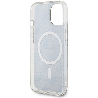 Guess IML 4G MagSafe case for iPhone 15 - brown