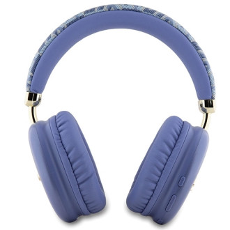 Guess GCube Metallic Script Logo Headphones - Purple
