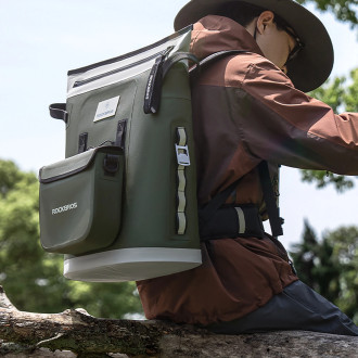 Rockbros Thermal Backpack with Insulation 18l Ergonomic - Green