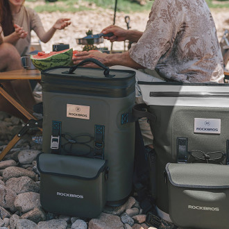 Rockbros Thermal Backpack with Insulation 18l Ergonomic - Green