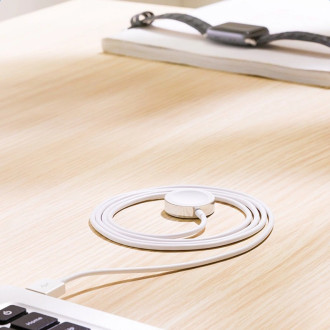 Joyroom S-IW001S inductive charger for Apple Watch with USB cable 1.2 m white