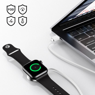 Joyroom S-IW001S inductive charger for Apple Watch with USB cable 1.2 m white