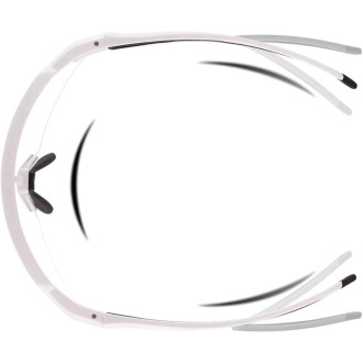 Rockbros Cycling Glasses Photochromic with UV Protection and Corrective Insert 14120008002 - USA Pattern - White