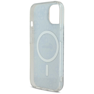 Guess IML 4G MagSafe pouzdro pro iPhone 15 / 14 / 13 - modré