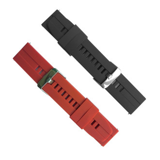 Silicone strap for Huawei Watch GT / GT2 / GT2 Pro smartwatch red