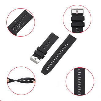 Silicone strap for Huawei Watch GT / GT2 / GT2 Pro smartwatch red