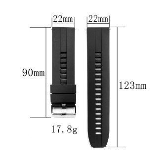 Silicone strap for Huawei Watch GT / GT2 / GT2 Pro smartwatch red