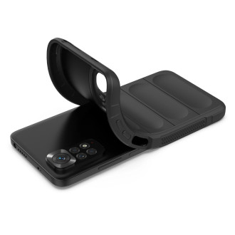 Magic Shield Case case for Xiaomi Redmi Note 11 flexible armored cover black
