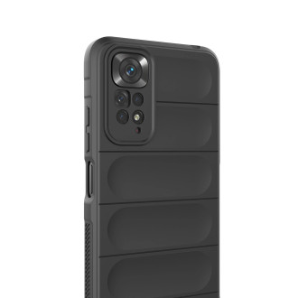 Magic Shield Case case for Xiaomi Redmi Note 11 flexible armored cover black