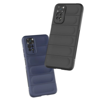 Magic Shield Case case for Xiaomi Redmi Note 11 flexible armored cover black