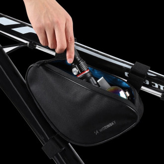 Wozinsky bike bag for 1.5l bike frame black (WBB11BK)