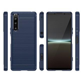 Thunder Case case for Sony Xperia 1 IV silicone armor case black