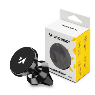 Wozinsky magnetic holder for car grille black (WMH-04)