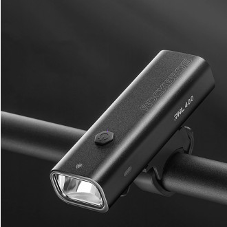 Rockbros 24310006001 front bicycle light 400 lm + micro USB cable - USB-A - black