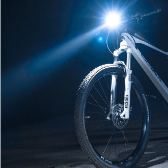 Rockbros 24310006001 front bicycle light 400 lm + micro USB cable - USB-A - black
