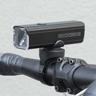 Rockbros 24610002001 front bicycle light 1000 lm + USB-C - USB-A cable - black