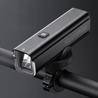 Rockbros 24610002001 front bicycle light 1000 lm + USB-C - USB-A cable - black
