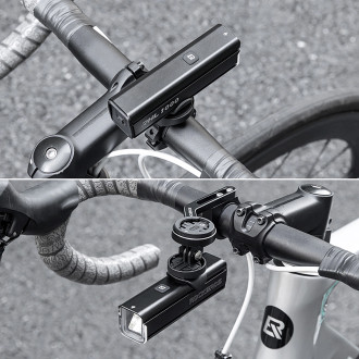 Rockbros 24610002001 front bicycle light 1000 lm + USB-C - USB-A cable - black
