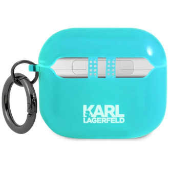 Karl Lagerfeld KLA3UCHFL AirPods 3 cover niebieski/blue Choupette