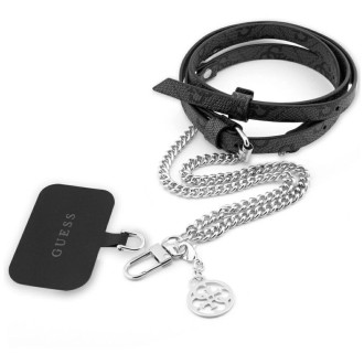 Guess 4G Chain CBDY Strap - černý
