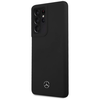 Mercedes MEHCS21LSILBK S21 Ultra G998 czarny/black hardcase Silicone Line
