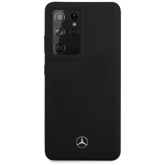 Mercedes MEHCS21LSILBK S21 Ultra G998 czarny/black hardcase Silicone Line